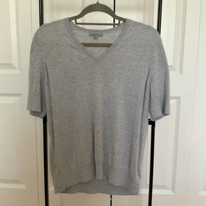 COS | Grey Knitted T-Shirt